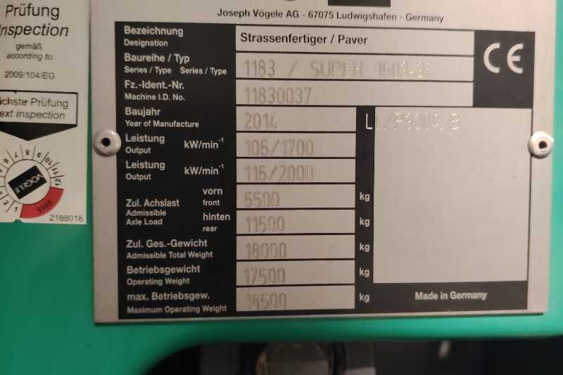 OmecoHub - Immagine VOGELE SUPER1603-3i